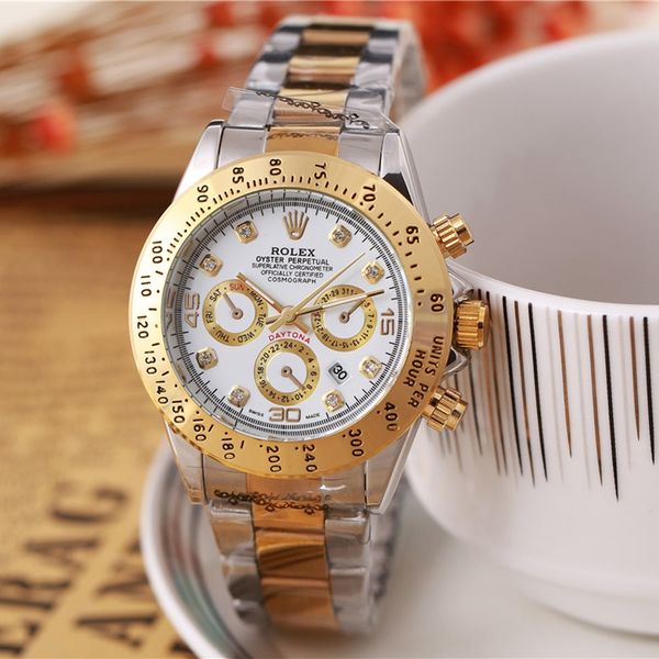 

2019 new rolex brand men women diamond 44mm watch watche auto date ma ter teel band men women watch watche 0004