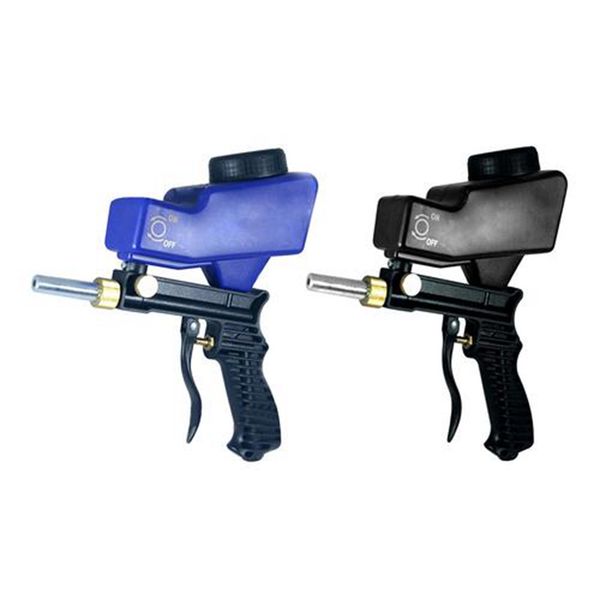 

portable gravity sandblasting gun pneumatic sandblasting set rust blasting device small sand blasting machine