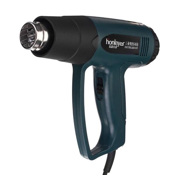 

220v 2000w heat gun variable 2 temperatures electric air gun 60-600°c precise control electric with digital display