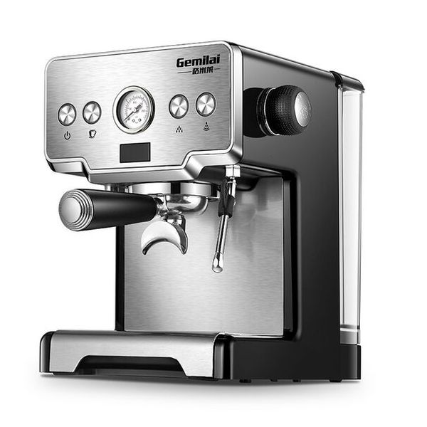 

15 bar pressure semi-auto italian espresso machine crm-3605 commericial coffee maker 220v 1.7l water tank coffee machine