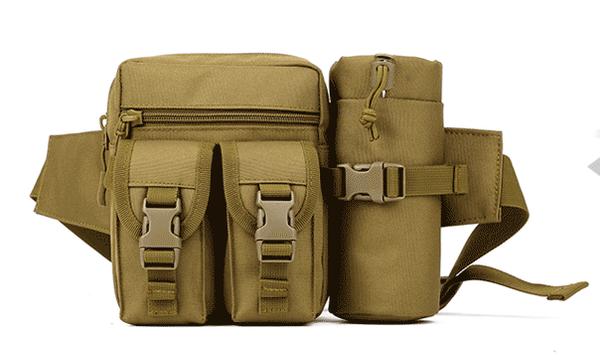 

outdoor vertical tactical waist bag multi-purpose messenger bag travel cycling kit sports men's and women's bag