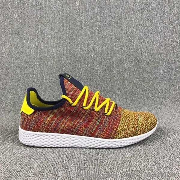 

новые прибытия pharrell williams x стан smith теннис ху primeknit мужчины женщины кроссовки кроссовки дышащий runner спортивная обувь размер