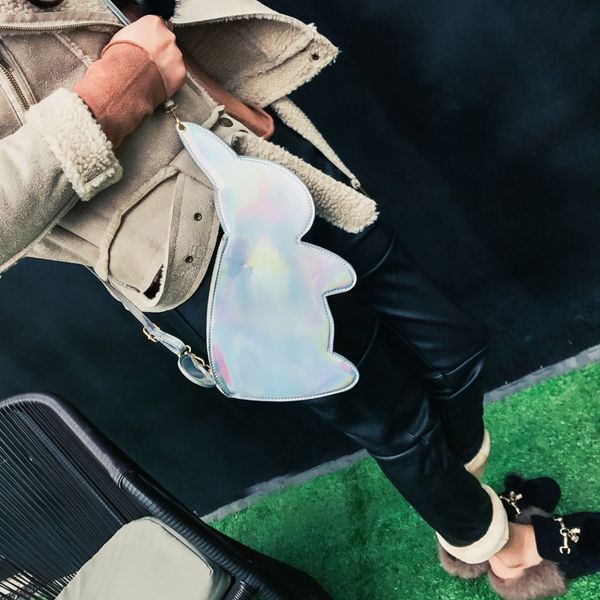 

2020 new design fashion animal unicorn bag retro clutch evening laser unicorn symphony shoulder messenger cross-body bag