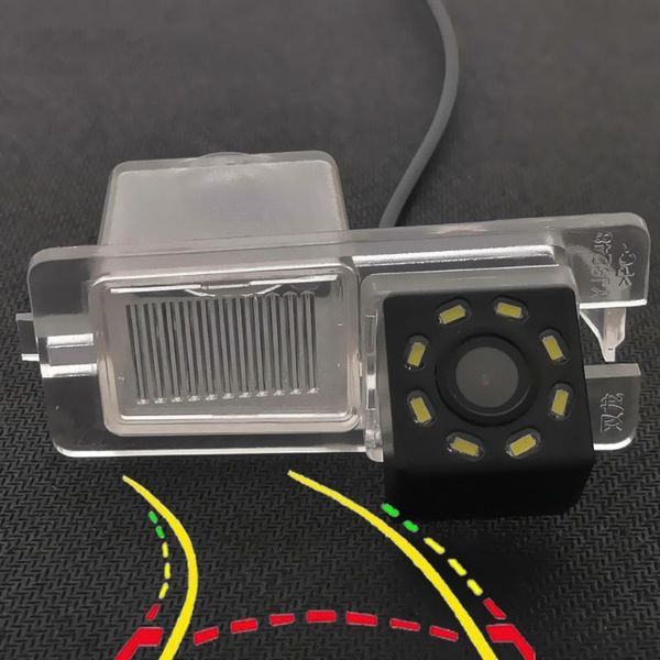 

170d dynamic trajectory track hd car rear view backup parking camera for ssangyong rexton kyron korando actyon sports rodius