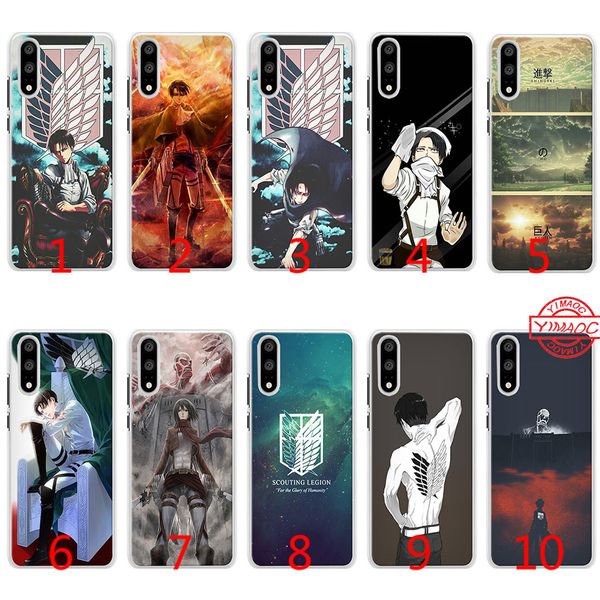 coque huawei p30 attaque des titans