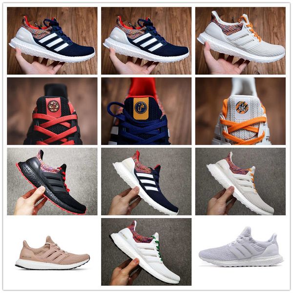 

aÃ°idas ultra boÃ²st 4.0 ub 3.0 trainer boosts ultraboost primeknit brand luxury triple-s black china red silver grey running shoes 111912
