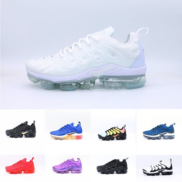 

tn плюс обувь тройной черный белый синий задний красный мужчины женщины кроссовки дешевые trainer подушка размер tn requin кроссовки высоког