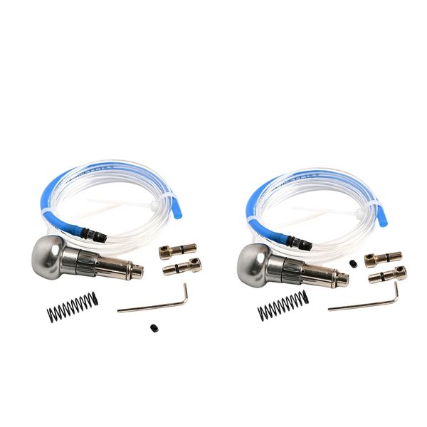 

2x jewelry making graver handle handpiece for pneumatic engraving tools blue