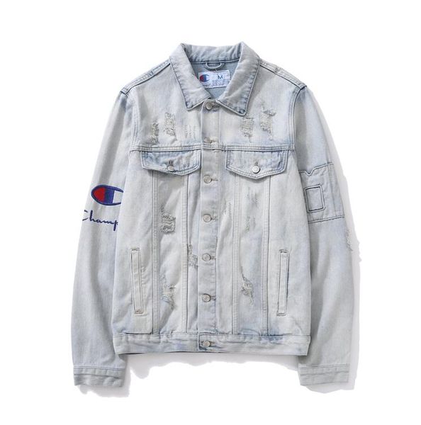 

champions mens designer jackets european fashion brand luxury jacket classic men women street hip hop denim jacket bomber coats, Black;brown