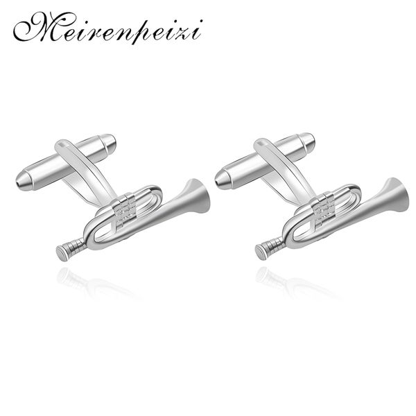 

new cufflinks tuxedo shirt button horn copper zircon silver color wedding groom cuff links men jewelry high quality