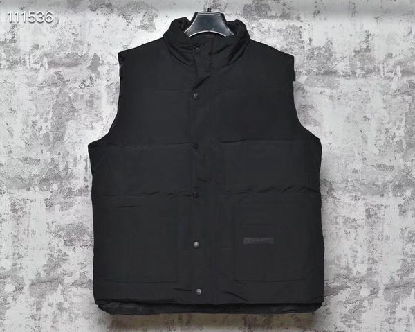 

dhl luxury vest down jacket men women casual coats canada winter jacket mens outdoor warm goose parkas mens winter coats apparel clothing, Black;white
