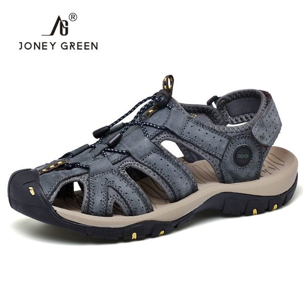 

new fashion sandals summer leisure beach men shoes outdoor comfortable casual non-slip sneakers footwear large size 48, Black