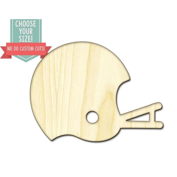 

10 шт футбольный шлем нестандартного размера лазерная резка дерева art craft товары гобелен декор свадебные детские спортивные игры dcs0692