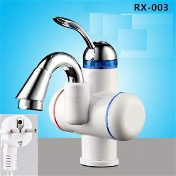 Riscaldatore istantaneo acqua calda Miscelatore riscaldante Rubinetto elettrico dellacqua Interruttore caldo e freddo con display temperatura LED display digitale Riscaldatore istantaneo acqua calda Miscelatore riscaldante Rubinetto elettrico dellacqua Interruttore caldo e freddo con display temperatura LED display digitale