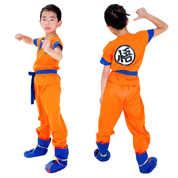 

Горячие продажи нового прибытия Dragon Ball Z Сон Гоку Косплей Одежда Cotsume сиамские оде