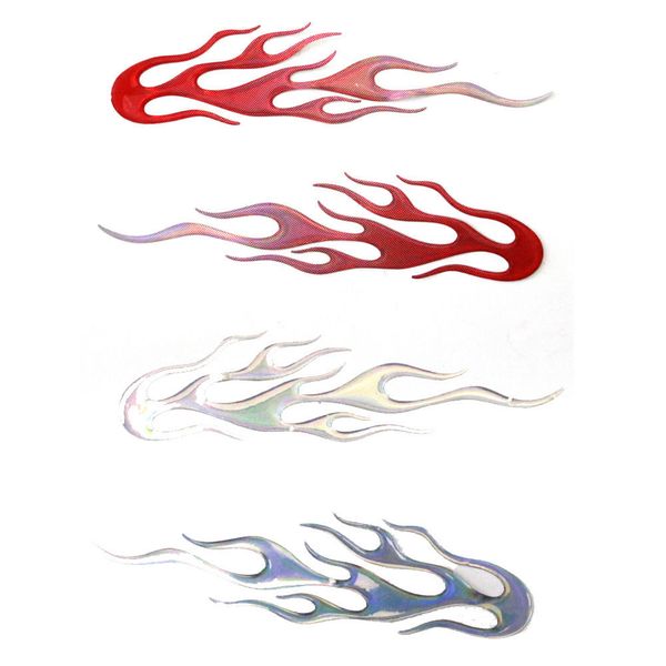 

2pcs/lot universal car sticker styling engine hood motorcycle decal decor mural vinyl covers accessories auto flame fire