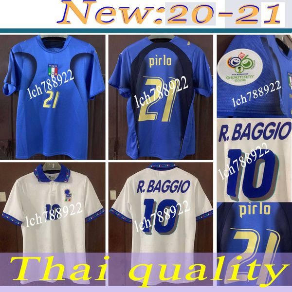 

world cup retro italy 1990 2000 home football soccer 1994 jersey maldini baggio donadoni schillaci totti del piero 2006 pirlo inzaghi buffon, Black;yellow