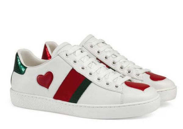 

mens women designer boat flats loafers luxury casual sneakers white low genuine leather python tiger bee flower embroidered china shoe t05, Black