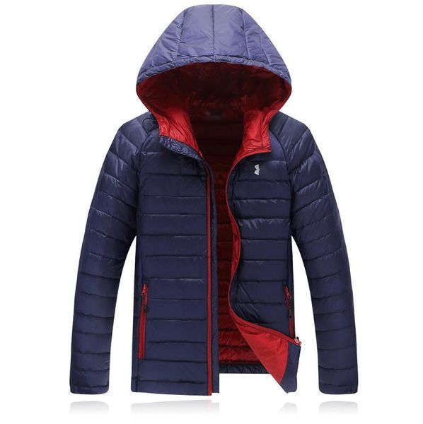 

зимние хлопковые мужские пуховики моды гусь вниз пальто на открытом воздухе спортивные ветрозащитные куртки толстый бархат dacasual взрыва м, Black