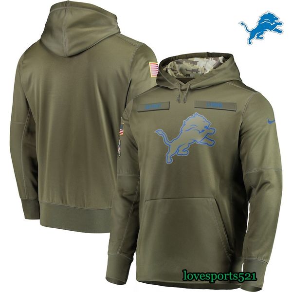 detroit lions army hoodie | www 