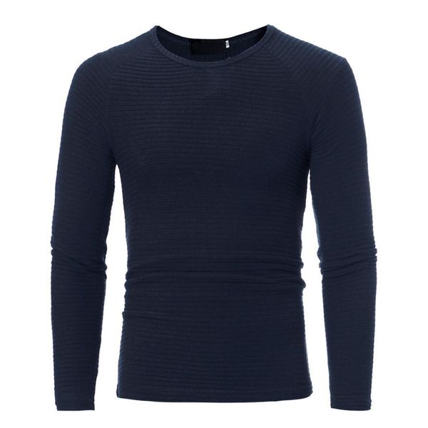 

man's autumn winter casual v-neck men's slim sweaters blouse t02 men's autumn and winter casual round neck slim sweater, White;black