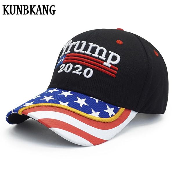 

высокое качество trump 2020 hat usa flag cap мужские бейсболки женщины snapback президент hat 3d вышивки donald trump caps 2020, White