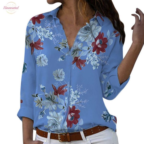 

women shirts large size button v neck long sleeve blue thin silky trend elegant noble vogue summer blouse shirts, White
