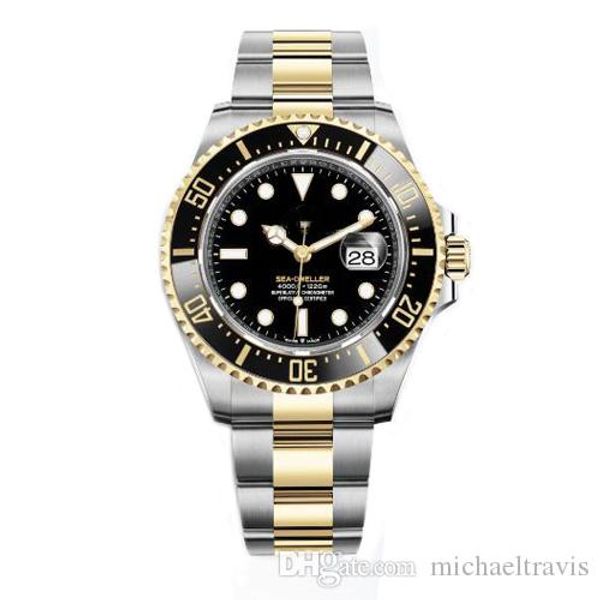 

2019 мђжкие а кеѬамиекие ободок 43mm red 18ct gold sea-dweller из неѬжавеей али 126603 gli, Slivery;brown