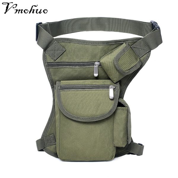 

vmohuo men canvas drop waist bags leg pack bag men belt bicycle and motorcycle money belt fanny pack for work