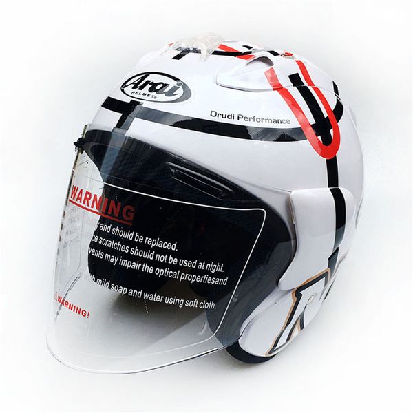 

2019 arai helmet motorcycle helmet half open face casque motocross size: s m l xl xxl,,capacete
