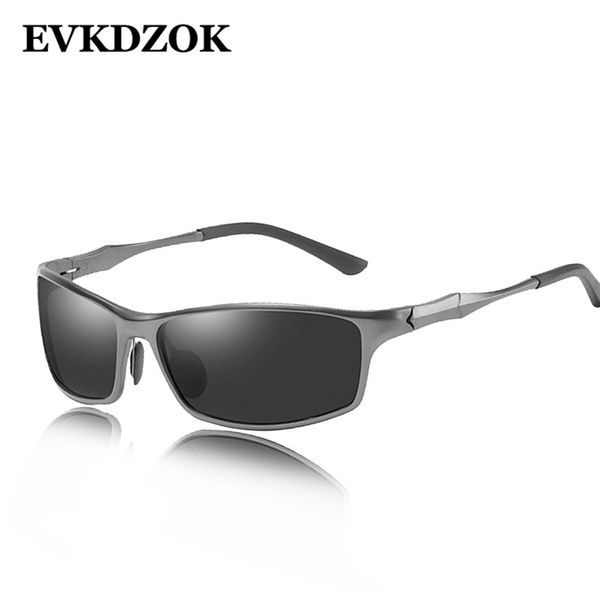 

aluminum magnesium hd polarized sunglasses men driving sun glasses eyewear full frame motion sunglasses blue 201911, White;black