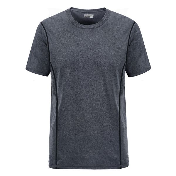 

short-sleeved t-shirt men's middle-aged men's leisure sports outdoor clothes ice silk quick-drying perspiration breathable clothes, White;black