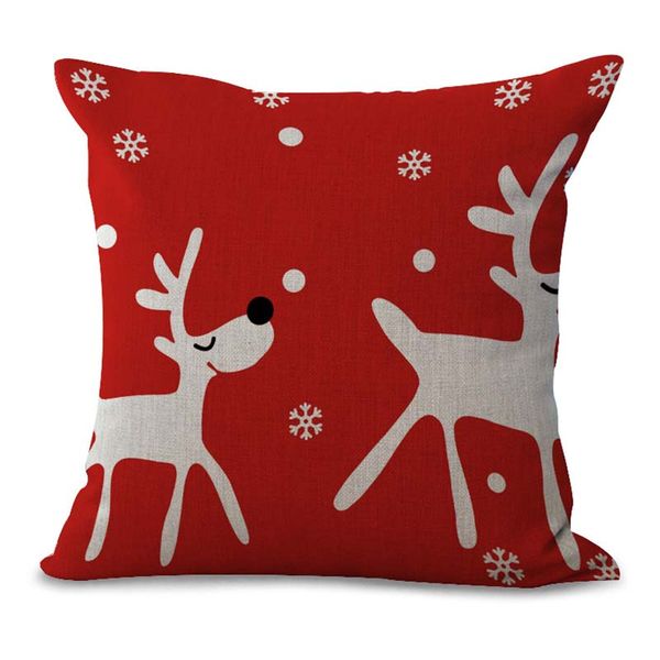 

санта-клаус с рождеством наволочка подушка рождественские украшения бросьте площади наволочки 6 цветов беспошлинный