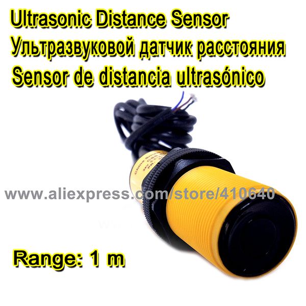 

factory supplying ultrasonic sensor transducer 1m range 12/24v power supply 0~5v signal output working media water or air