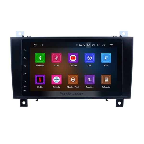 

8 inch 2 din android 9 0 car radio for 2000 2011 mercede lk cla r171 lk200 lk280 lk300 lk350 lk55 with bluetooth upport car dvd