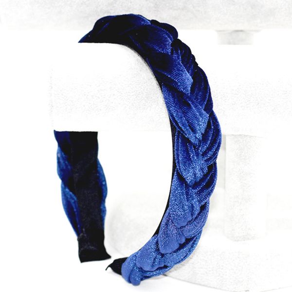 

women elegant headwear bride wedding winter daily exquisite home autumn braided hairband knotted hair hoop styling accessories, Golden;white