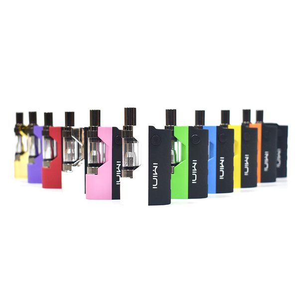 

imini Thick Oil Kit Built-in 500mAh Battery Box Mod 510 Thread 0.5ml Cartridge Vape Pen Starter Kits DHL Free