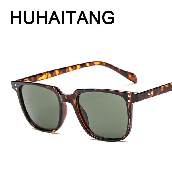 

huhaitang роскошные авиации квадратные солнцезащитные очки мужчины марка конструктора sunglass vintage солнцезащитные очки для женщин высоко
