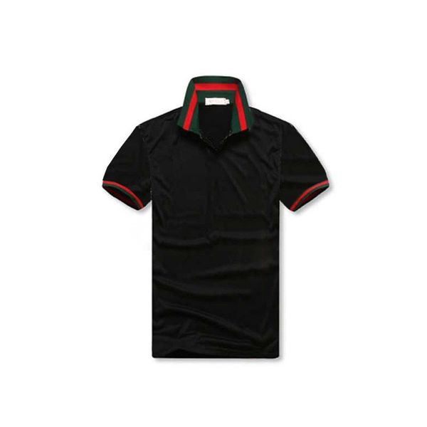 

2020 new designer mens polo shirts summer luxury polo mens shirt loose breathable striped letter print fashion casual style brand shirt, White;black