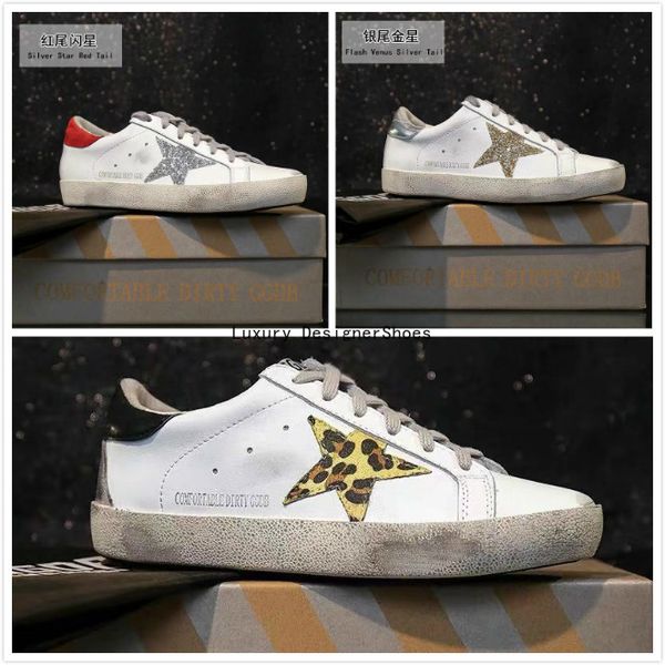 

Gold goo e italy deluxe brand golden white purple de igner goo e neaker tar men and women ca ual hoe leather cla ic do old dirty hoe