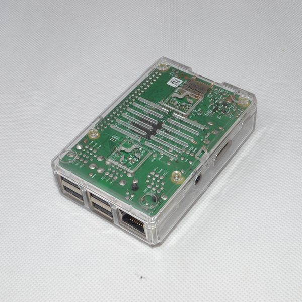 

abs protective case support fan installation for raspberry pi 2b/3b/3b