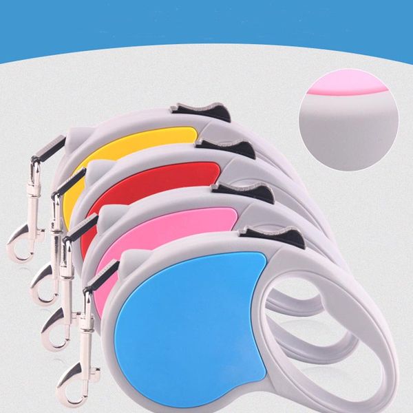 

2019 new pet leash dog cat dog universal retractable tractor chain portable supplies