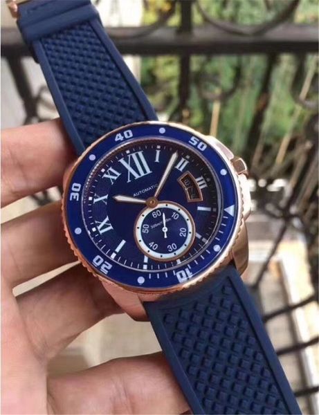 

Top sell brand watches for man new arrival luxury watch with date function rubber strap wristwatch 049
