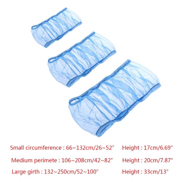 

nylon mesh bird nest seed catcher guard net cover shell skirt traps cage basket