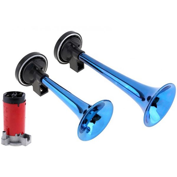 

178db super loud 12v dual tone auto car air claxon horn high output compressor set trumpet for motorcycle boat truck