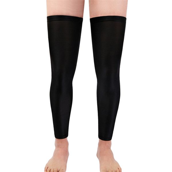 

1 pair motorcycle cycling men sunscreen sport leggings bicycle leg sleeves cover mountain bike knee sleeve