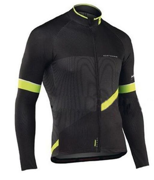 

nw 2019 autumn cycling jersey long sleeve bicycle cycling clothing bike wear shirts outdoor maillot ropa ciclismo northwave, Black