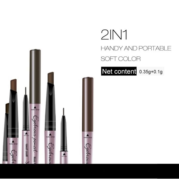 

waterproof double-end eyebrow pen non-dizzy long lasting eyebrow pencil