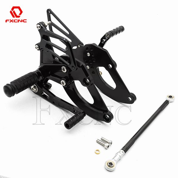 

cnc aluminum motorcycle rearset footrest rear set foot peg pedal for cbr250rr cbr 250 rr cbr250 rr 2017 2018 2019