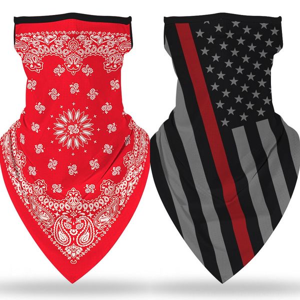 

6bkyf e bandana scarf cycling outdoor breathable anti dust scarf er mask magic face protective masks, Black